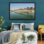 Palm Lake Reflections Wall Art