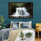 Holly River Autumn Waterfall Wall Art