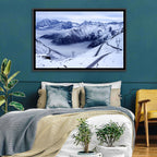 Sichuan Snowy Mountain Pass Wall Art