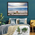 Cape May Beach Huts Wall Art
