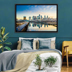Philadelphia Skyline at Dusk Wall Art
