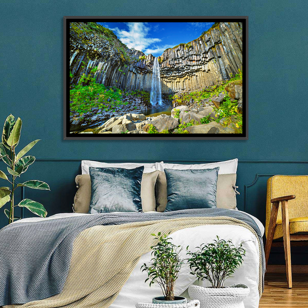 Svartifoss Basalt Falls Wall Art