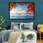Mount Fuji Over Lake Kawaguchiko Wall Art