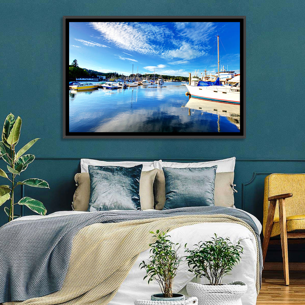 Tacoma Marina Reflections Wall Art