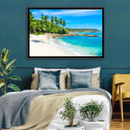 Sri Lanka Tropical Beach Wall Art