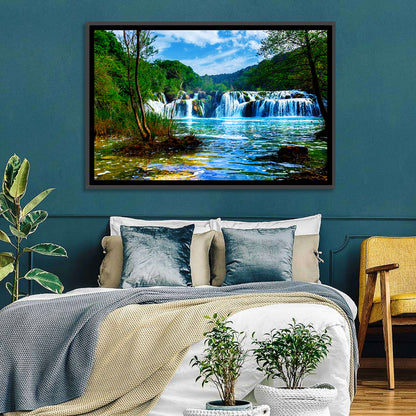 Krka Waterfall Wall Art