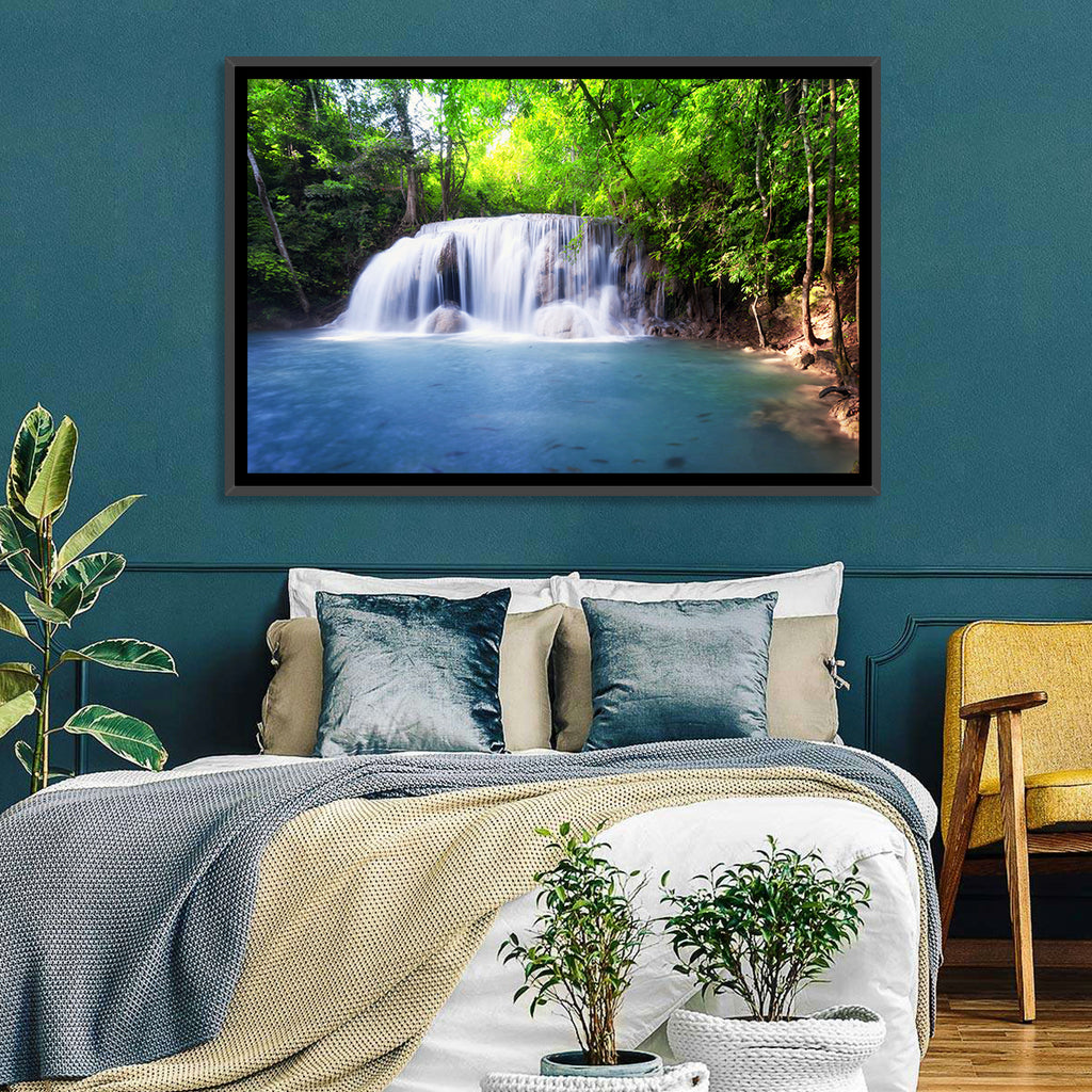Erawan Waterfall Emerald Pool Wall Art
