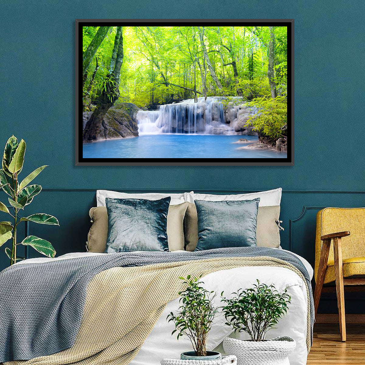 Erawan Falls, Kanchanaburi Wall Art