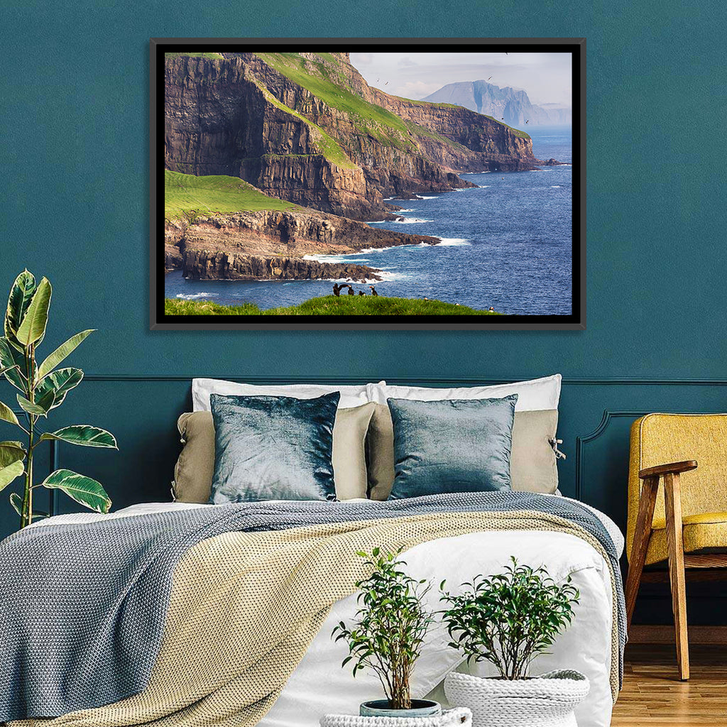 Mykines Cliffs, Faroe Islands Wall Art