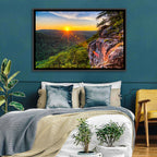 Big South Fork Gorge Sunset Wall Art