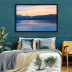 Lake Sevan Evening Reflection Wall Art
