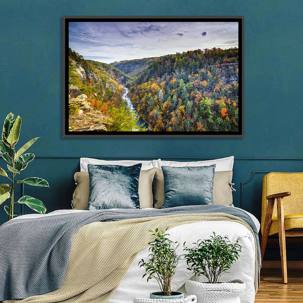 Tallulah Gorge Autumn Vista Wall Art