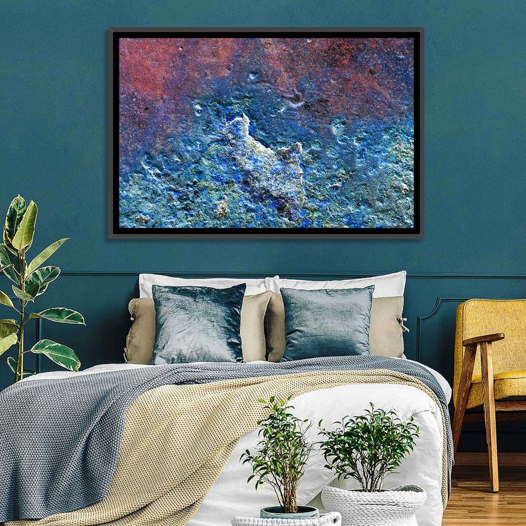 Weathered Metal Abstract Wall Art