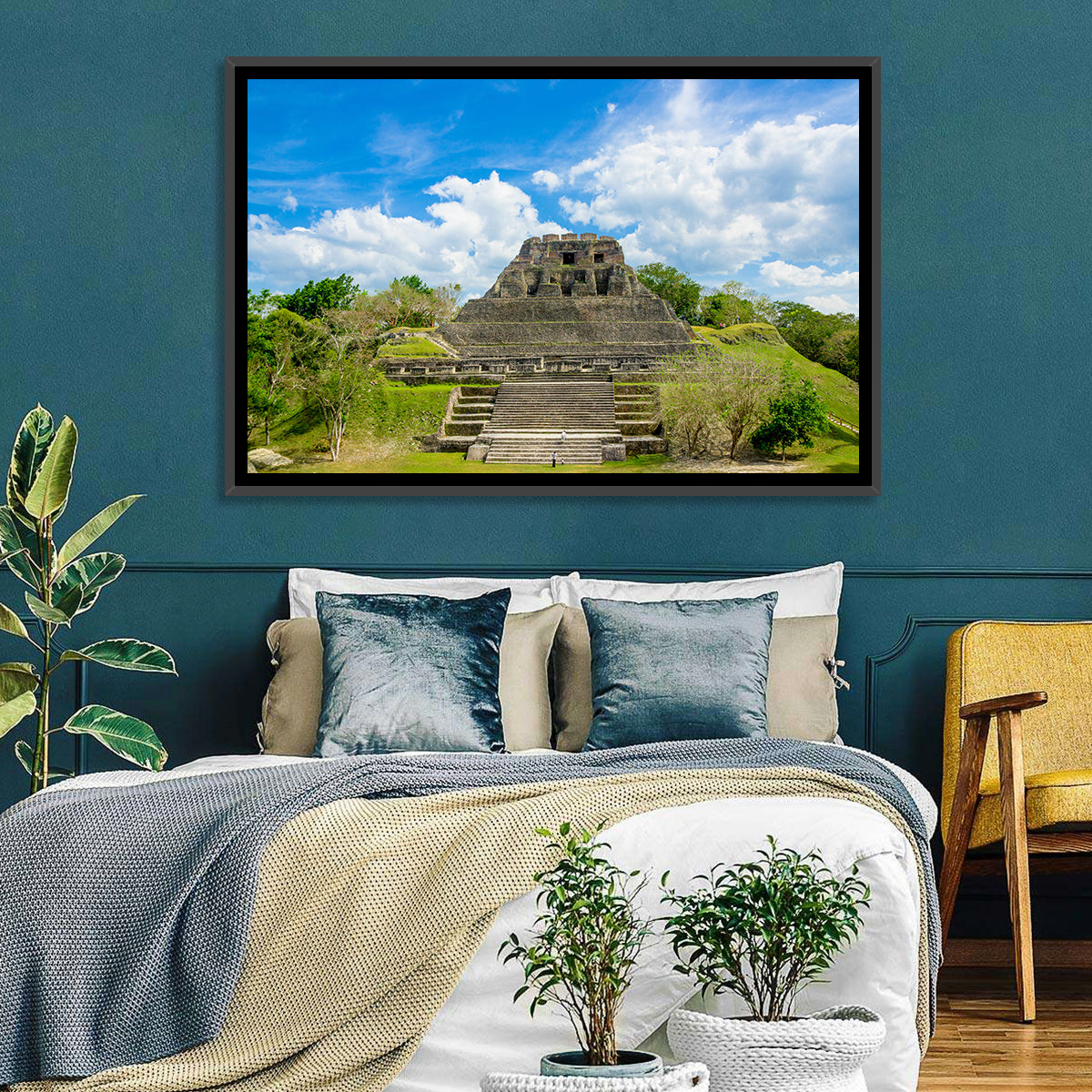 El Castillo at Xunantunich Wall Art