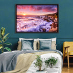 Dusk Over California Cliffs Wall Art