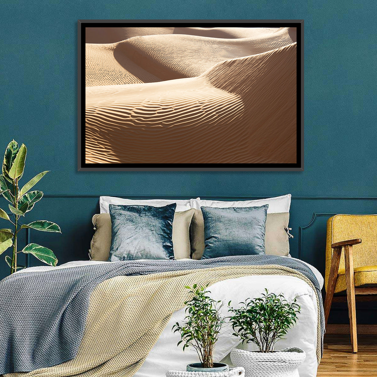 Sahara Sand Dunes Close-up Wall Art