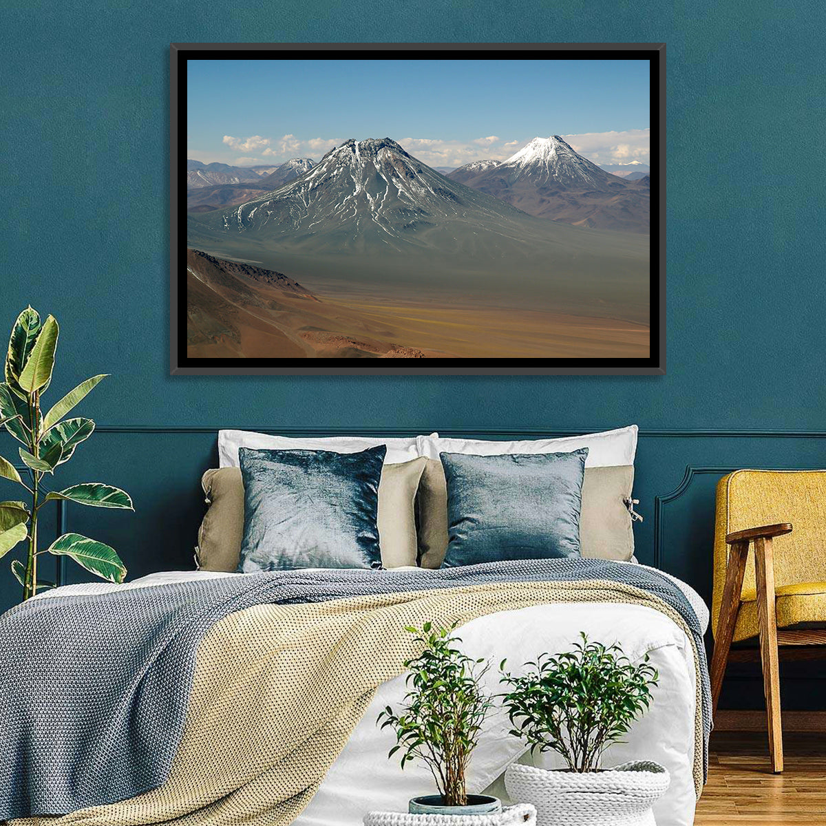 Licancabur and Juriques Peaks Wall Art