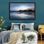 Lake Clark Foggy Shoreline Wall Art