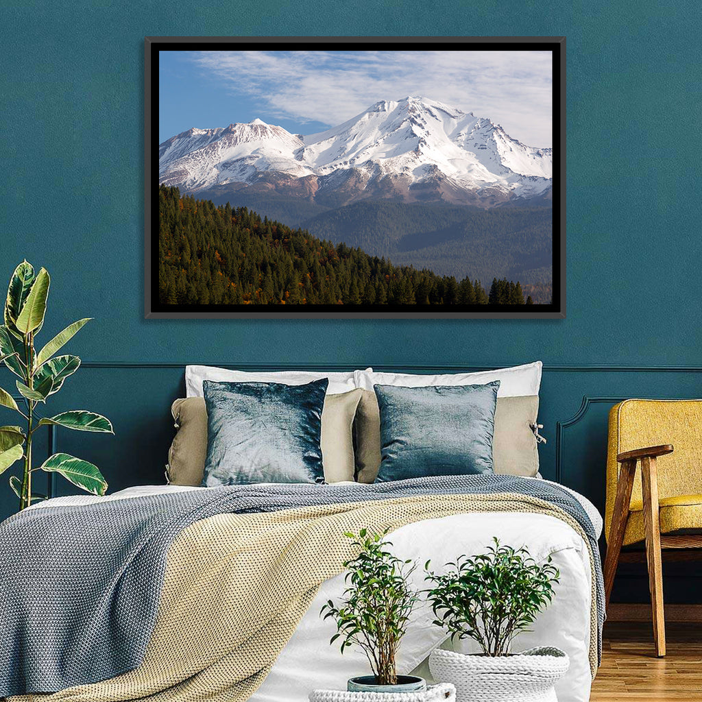 Mount Shasta Snow Peaks Wall Art