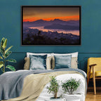 Luang Prabang Sunset Over Mekong Wall Art