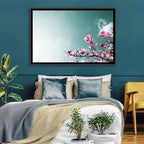 Pink Fig Tree Branches Wall Art