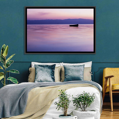 Lake Ohrid Sunset Wall Art