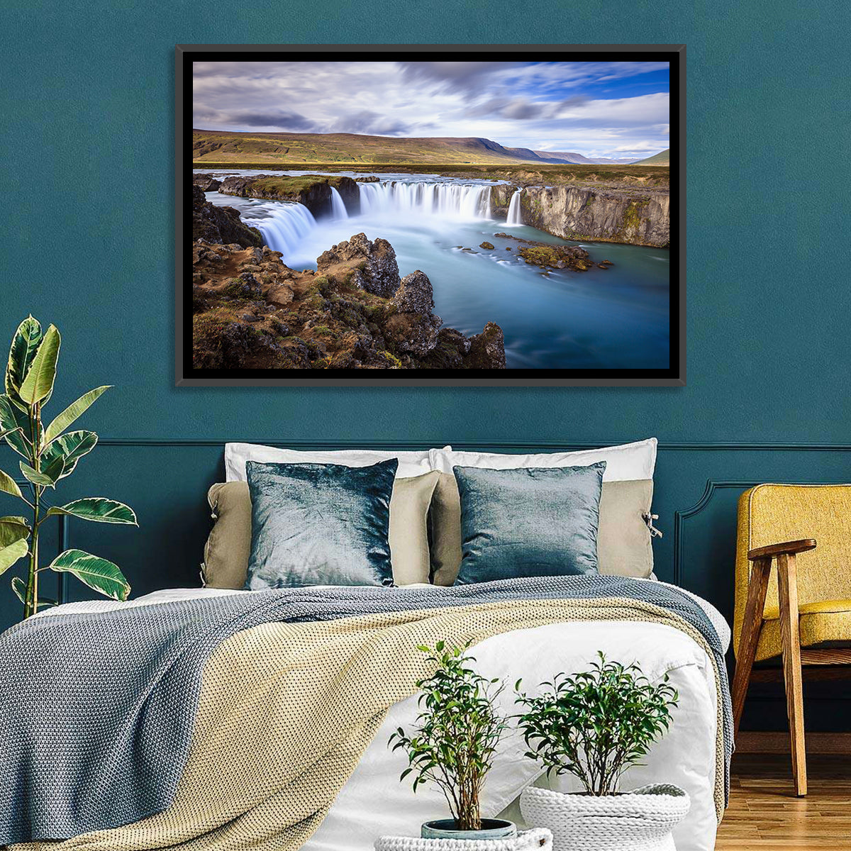 Goðafoss Waterfall, Iceland Wall Art