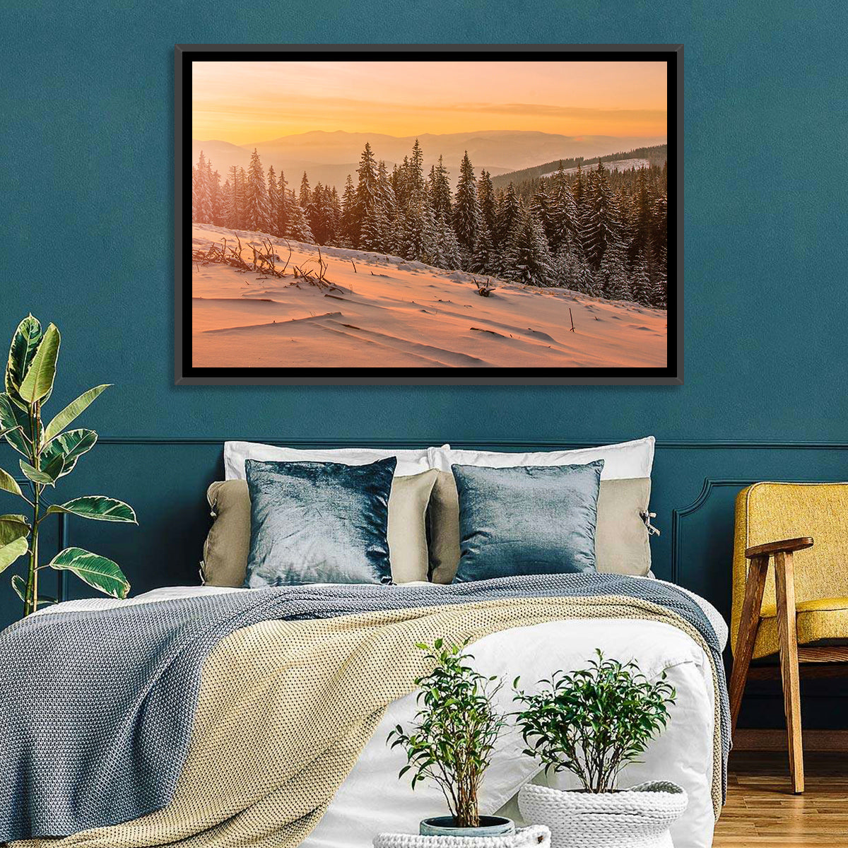 Snowy Hoverla Wall Art
