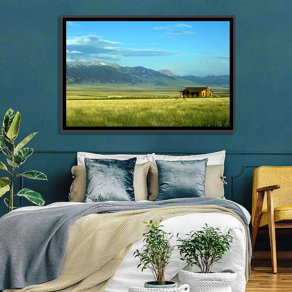 Montana Mountain Ranch Wall Art