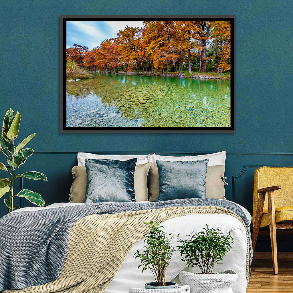 Frio River at Garner State Park Wall Art