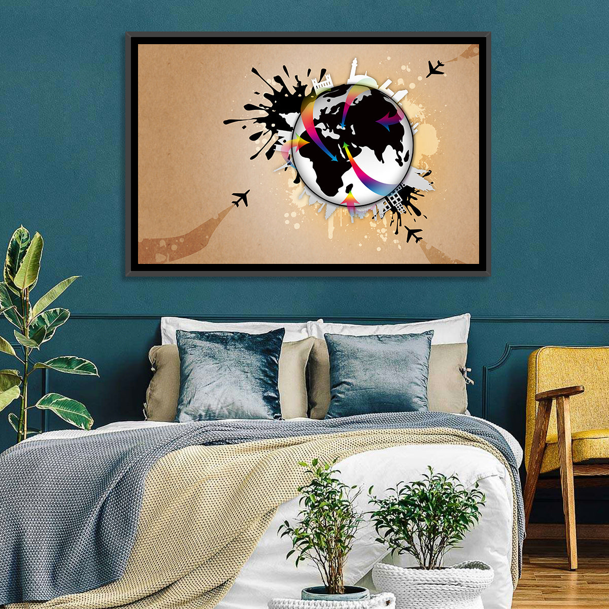 Global Travel Concept Wall Art