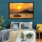 Mama Afrika Sunset, Lake Malawi Wall Art