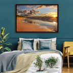 Lake Huron Sunset Beach Wall Art