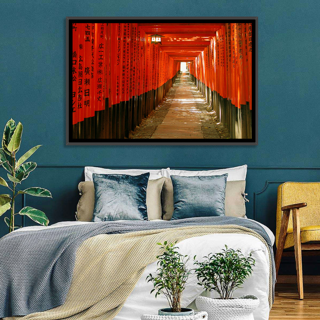 Fushimi Inari Torii Tunnel Wall Art