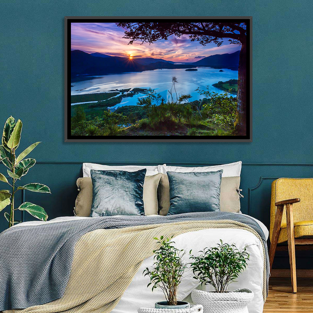 Bassenthwaite Lake Sunset Wall Art