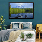 Mount Adams Reflection at Takhlakh Lake Wall Art