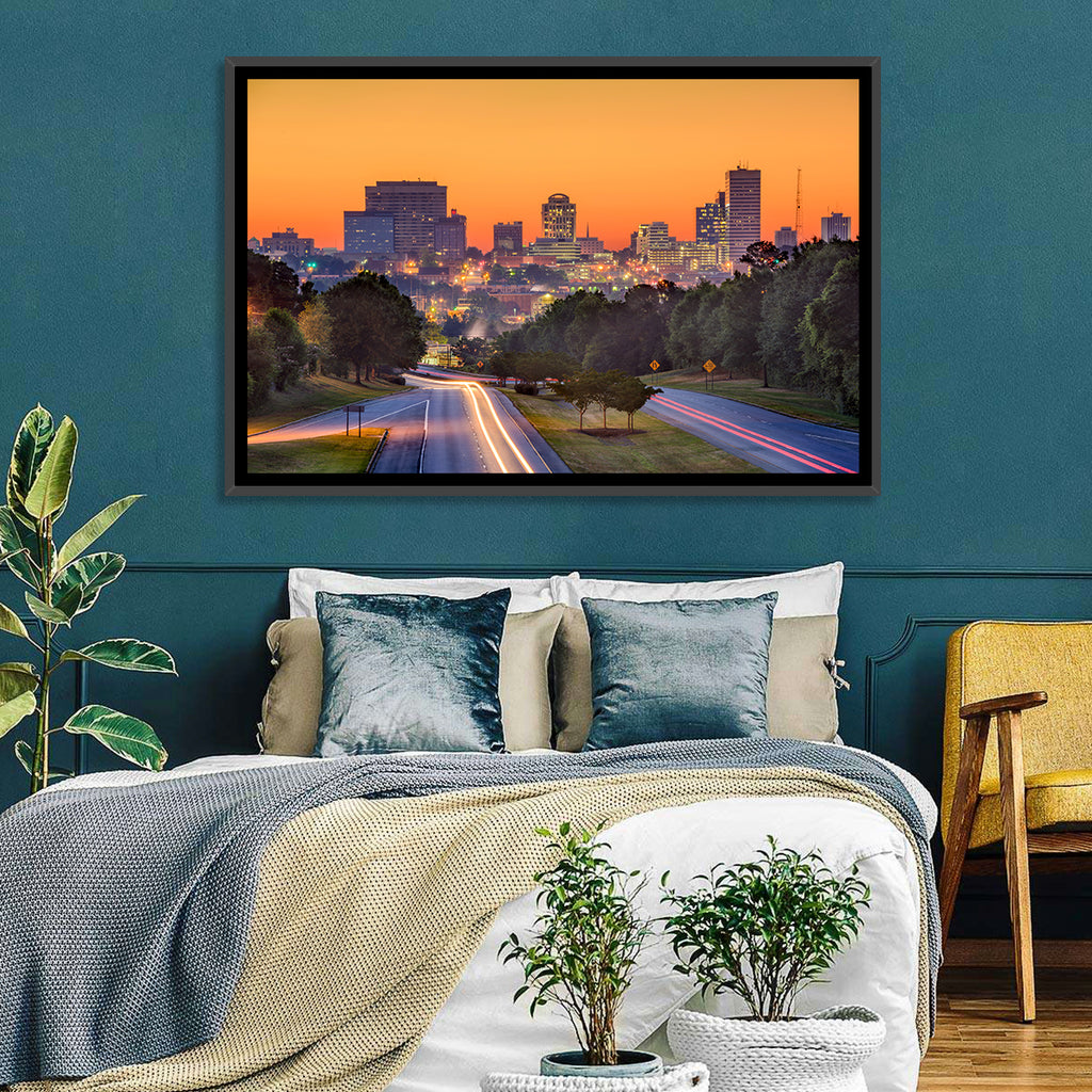Jackson Downtown Skyline Wall Art