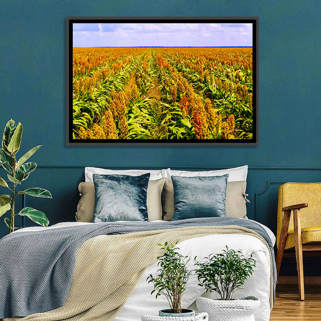 Sorghum Field Wall Art