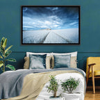Surreal Infrared Grain Field Wall Art