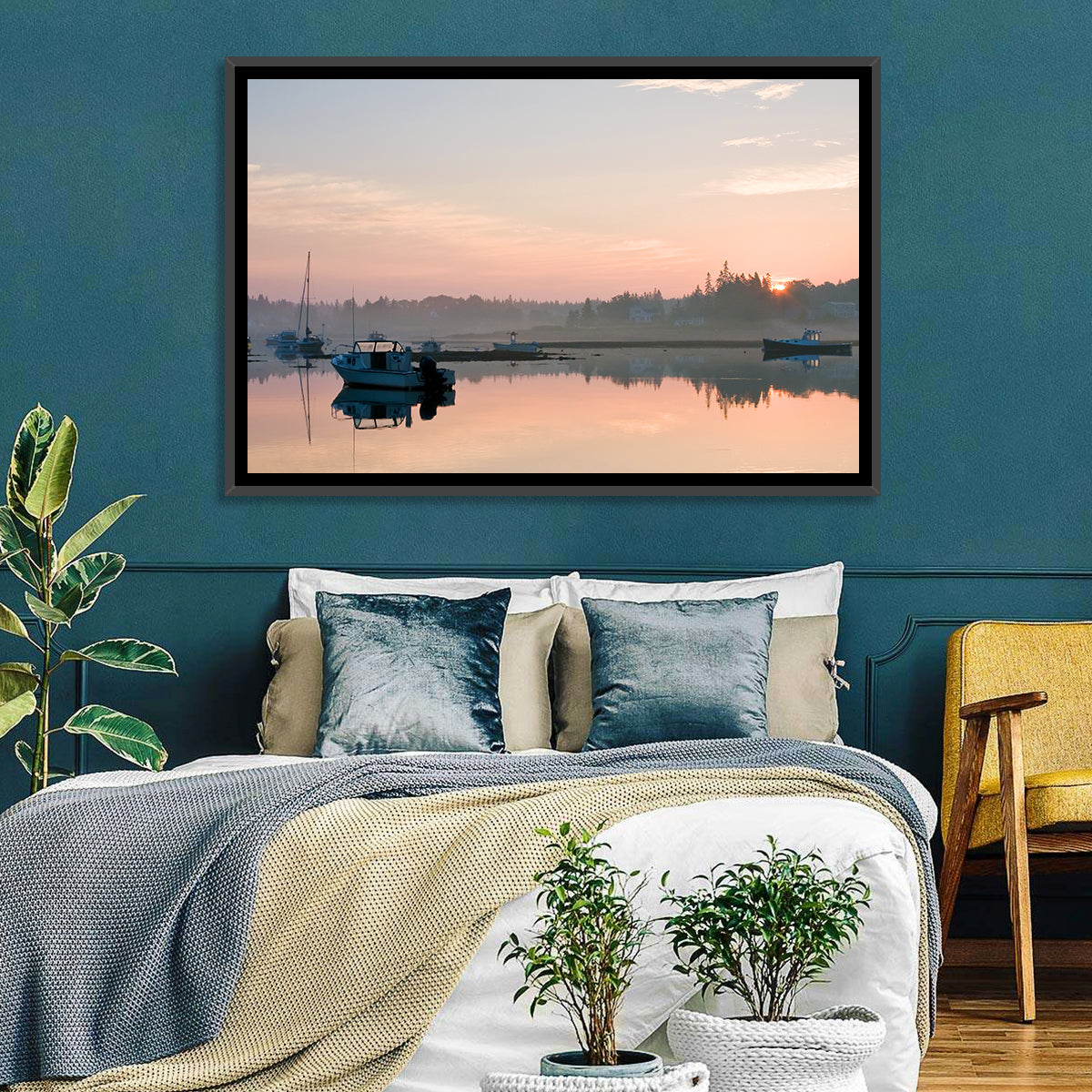 Bass Harbor Sunrise Wall Art