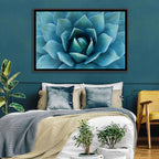 Spiral Agave Macro Wall Art