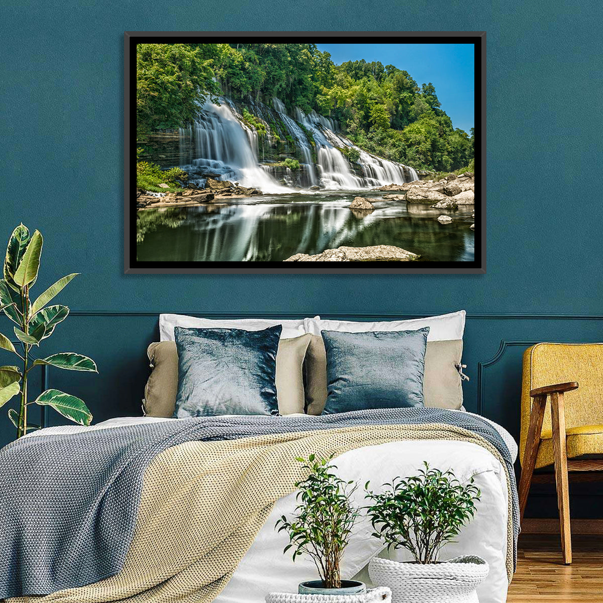 Twin Falls at Rock Island State Park Wall Art