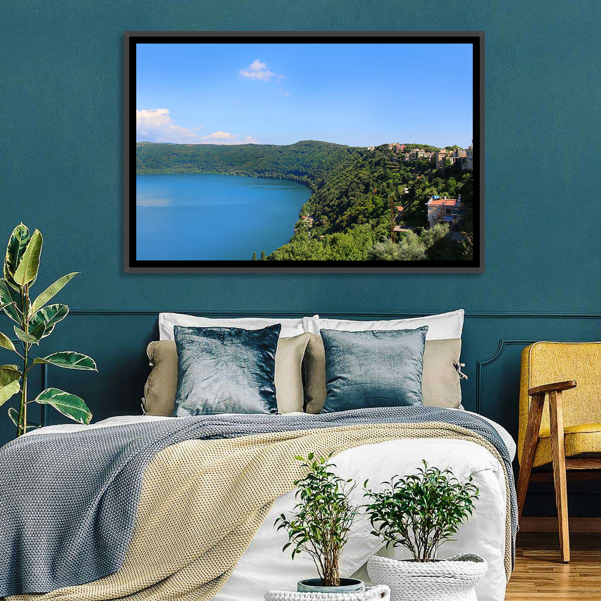 Lake Albano, Castel Gandolfo Wall Art