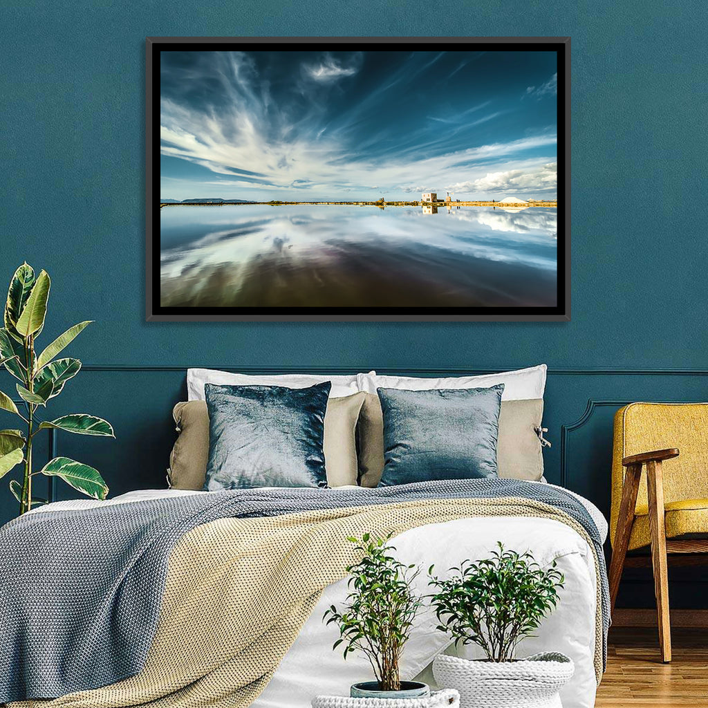 Nubia Salt Pans Reflection Wall Art