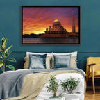 Putra Mosque at Sunset Wall Art