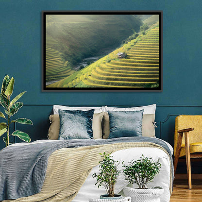 Rice Fields Wall Art