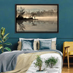 Centennial Lake Mist Wall Art