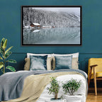 Lake Louise Winter Reflection Wall Art