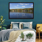 Greenwood Lake Autumn Landscape Wall Art