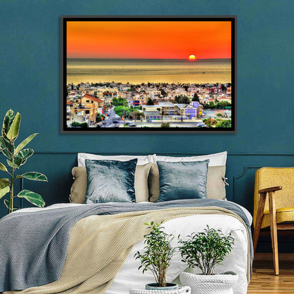 Paphos Sunset Wall Art